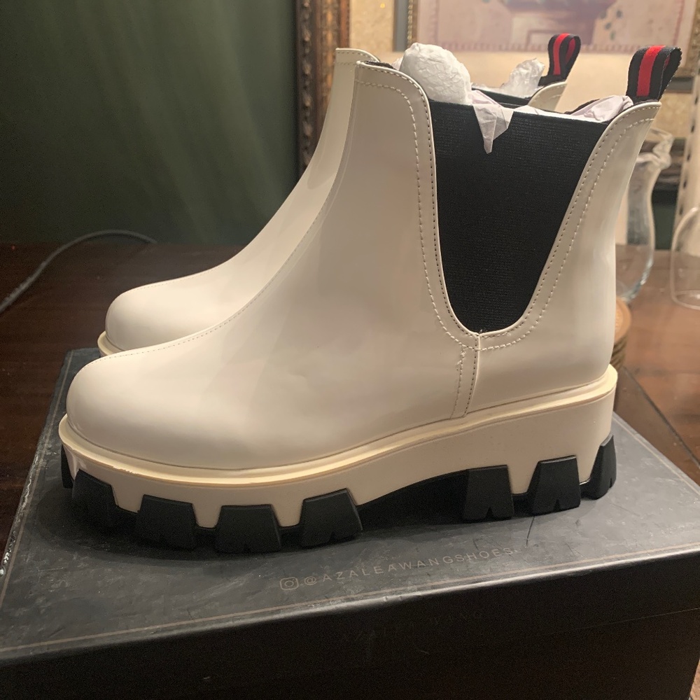 Azalea Wang White Boots